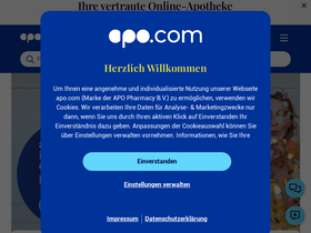'apo.com' screenshot