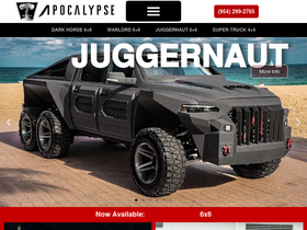 'apocalypse6x6.com' screenshot