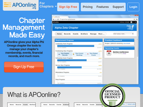 'apoonline.org' screenshot