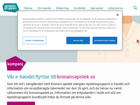 'apoteksgruppen.se' screenshot