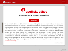 'apotheke-adhoc.de' screenshot