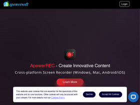 'apowersoft.com' screenshot