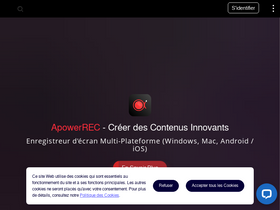 'apowersoft.fr' screenshot