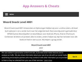 'app-answers-cheats.com' screenshot