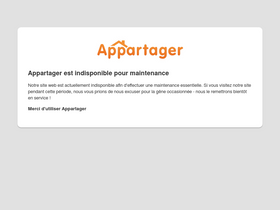 'appartager.com' screenshot