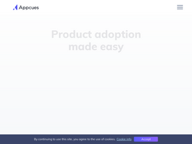 'appcues.com' screenshot