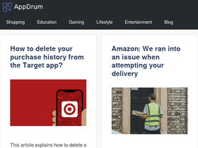 'appdrum.com' screenshot