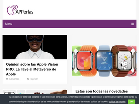 'apperlas.com' screenshot