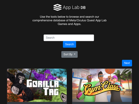 'applabdb.com' screenshot