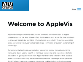 'applevis.com' screenshot
