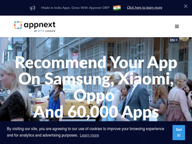 'appnext.com' screenshot
