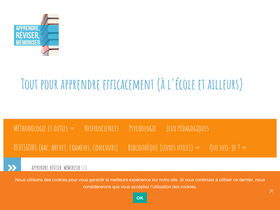 'apprendre-reviser-memoriser.fr' screenshot