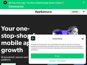 'appsamurai.com' screenshot