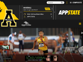 'appstatesports.com' screenshot