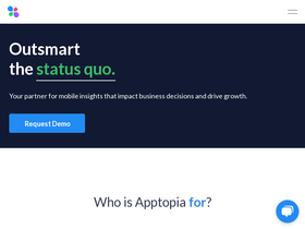 'apptopia.com' screenshot