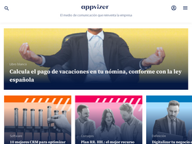 'appvizer.es' screenshot