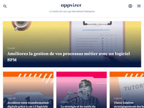 'appvizer.fr' screenshot