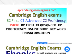 'aprendeinglesenleganes.com' screenshot