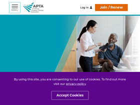 'apta.org' screenshot