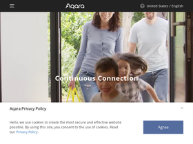 'aqara.com' screenshot