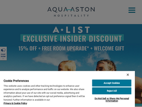 'aquaaston.com' screenshot