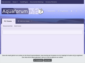 'aquaforum.nl' screenshot