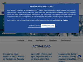 'aqualia.com' screenshot