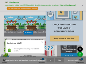 'aquaplantsonline.nl' screenshot