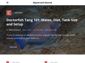 'aquariumsource.com' screenshot