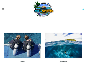 'aquasportsplanet.com' screenshot