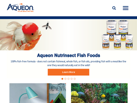 'aqueon.com' screenshot