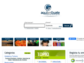 'aquienguate.com' screenshot
