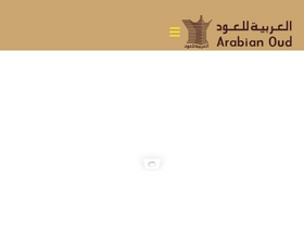 'arabianoud.com' screenshot