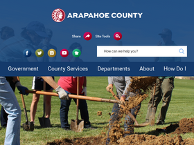 'arapahoegov.com' screenshot