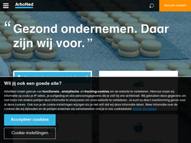 'arboned.nl' screenshot