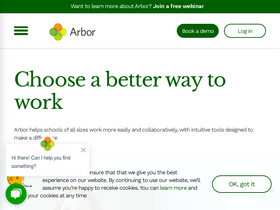 'arbor-education.com' screenshot
