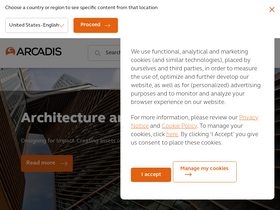 'arcadis.com' screenshot