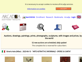 'arcadja.com' screenshot