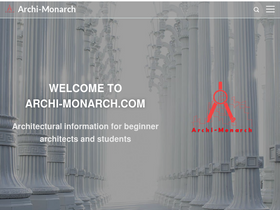 'archi-monarch.com' screenshot