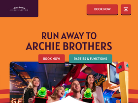 'archiebrothers.com.au' screenshot