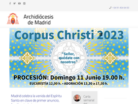 'archimadrid.org' screenshot