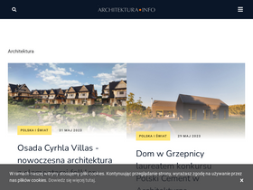 'architektura.info' screenshot