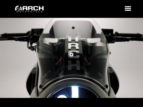 'archmotorcycle.com' screenshot