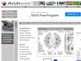 'archweb.it' screenshot