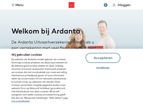 'ardanta.nl' screenshot