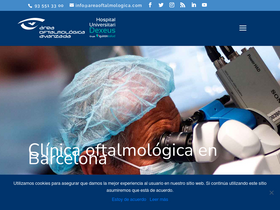 'areaoftalmologica.com' screenshot