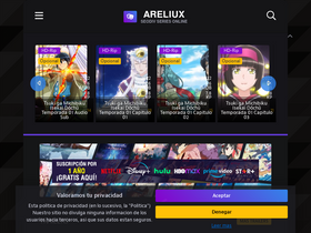'areliux.com' screenshot