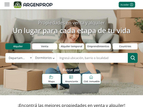 'argenprop.com' screenshot