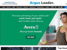 'argusleader.com' screenshot