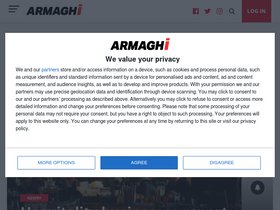 'armaghi.com' screenshot